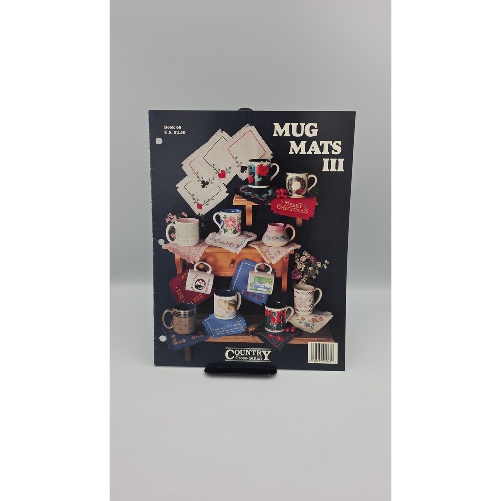 Mug Mats III, 1991, Book 68, Cross Stitch Pattern